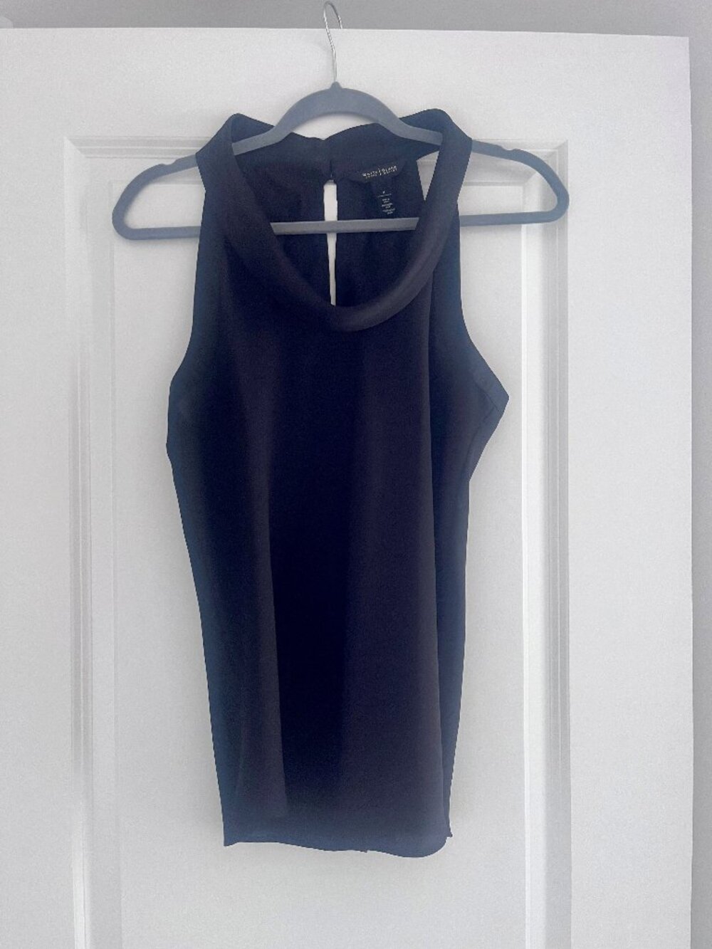 White House Black Market Cowl-neck Halter Top